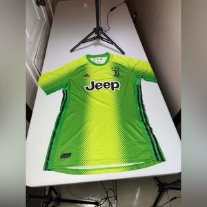 Used Adidas X Palace Juventus 19/20 4th Soccer Jersey Sz M Goalkeeper